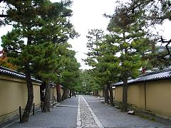 Street on the temple complex