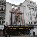 The Dominion Theatre, We Will Rock You, the musical by Queen and Ben Elton