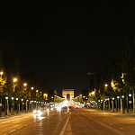 Avenue des Champs Elysees, Arc de Triomphe