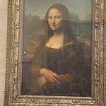 Leonardo da Vinci; Portrait of Lisa Gherardini, wife of Francesco del Giocondo; Between 1503 and 1506