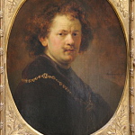 Rembrandt Harmensz. VAN RIJN, known as REMBRANDT; Portrait de l'artiste tete nue